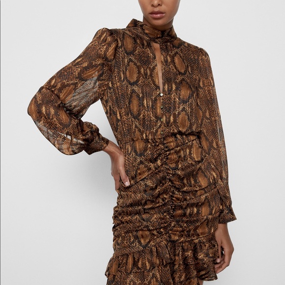 Zara print Dress - Picture 3 of 14